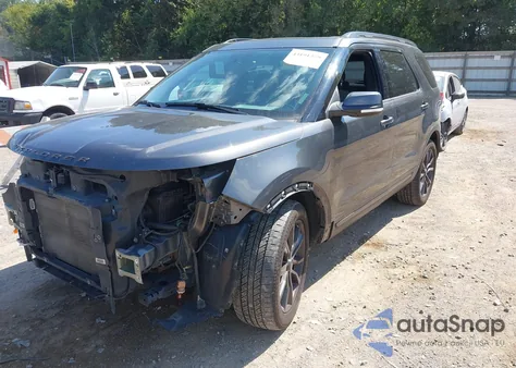 2017 Ford Explorer Xlt z USA, uszkodzony, nr VIN 1FM5K8D83HGE10420